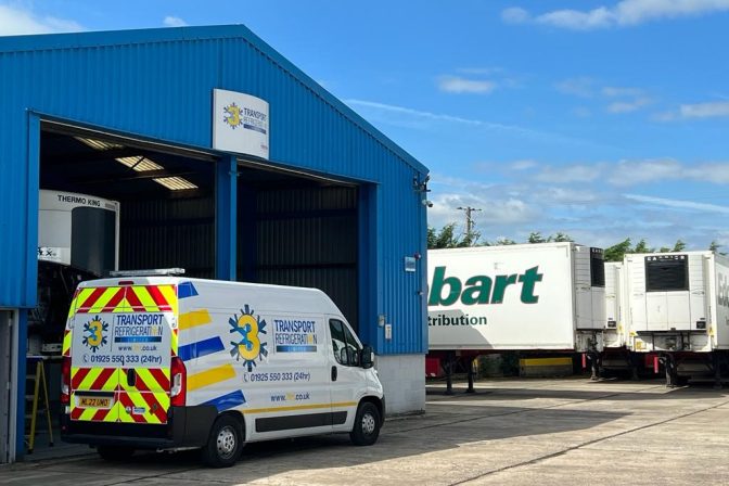 3TRL Warehouse with 3TRL van